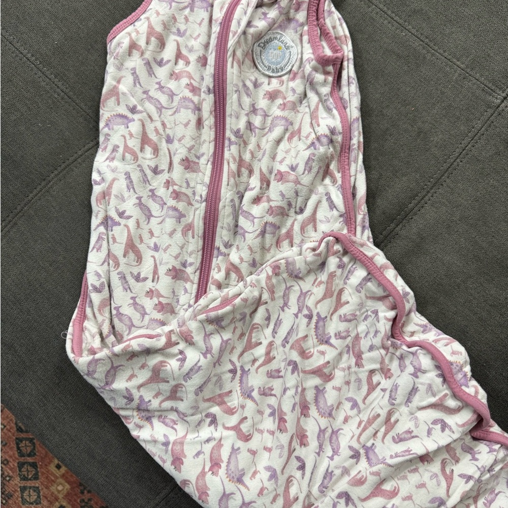Dreamland Baby Dinosaur Print Kids Pajamas Sleep Sack - NON-WEIGHTED